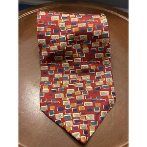 Harve Benard Tie‎ Abstract Geometric Silk Necktie - Men's Classic